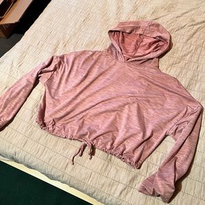 Born Primitive womens large cropped light weight hoodie